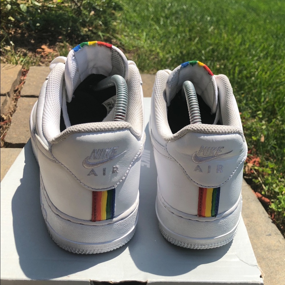 Custom Nike Air Force 1 Pride - Picture 3 of 3